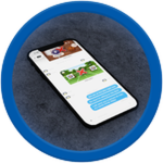 Official Find My Phone badge icon from Roblox