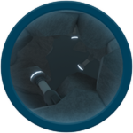 Official Into the Abyss badge icon from Roblox